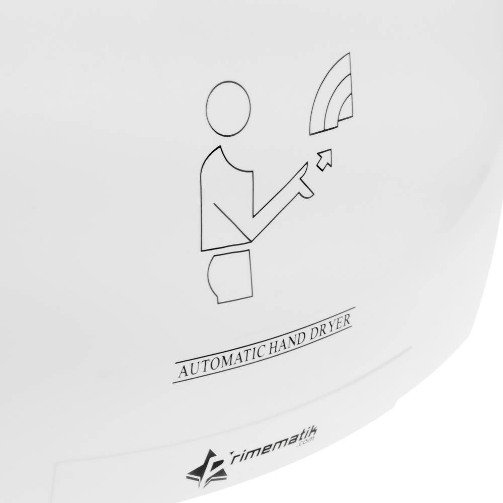 Sèche-mains électrique. Sèche-mains automatique à air chaud 1800W