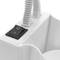 1300W Wall mount hotel hair dryer with switch