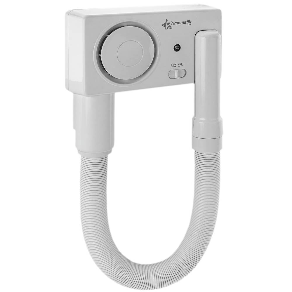 Hair dryer with wall bracket and hose for hotel and home bathroom 900W