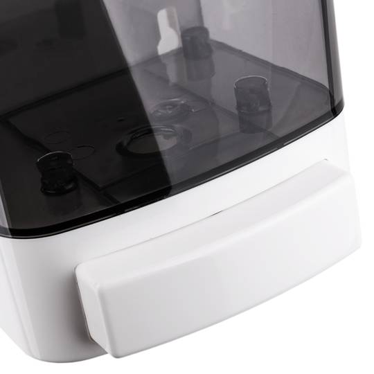 Dispensador transparente de jabón de pared para baño cocina gimnasio oficina