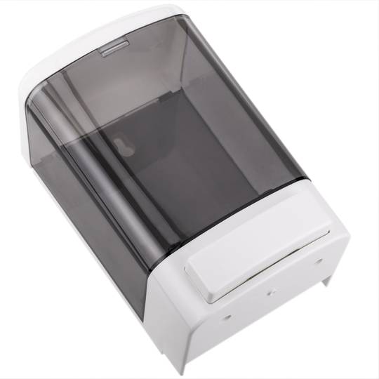 Dispensador transparente de jabón de pared para baño cocina gimnasio oficina
