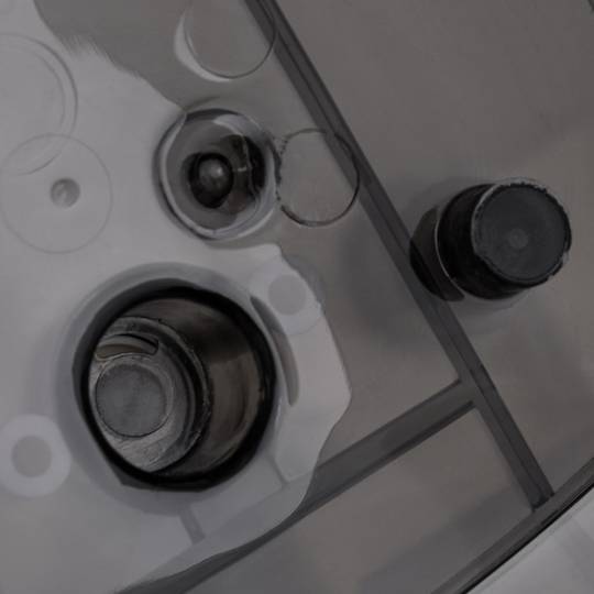 Dispensador transparente de jabón de pared para baño cocina gimnasio oficina
