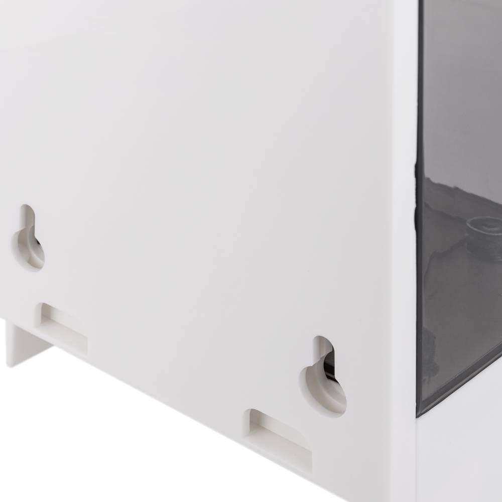 Dispensador transparente de jabón de pared para baño cocina gimnasio oficina