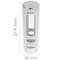 Soap dispenser for bathroom wall with refillable tank