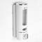 Soap dispenser for bathroom wall with refillable tank