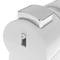 Soap dispenser for bathroom wall with refillable tank