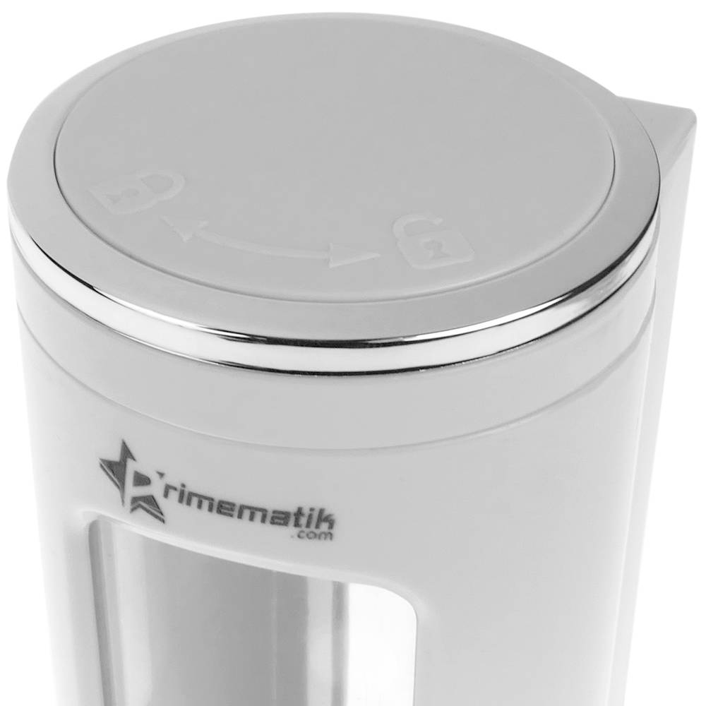 Dispensador de jabón de para pared para baño con deposito rellenable