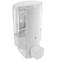Dispensador de jabón transparente de ducha para pared. 1 x depósito rellenable
