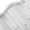 Soap transparent dispenser for wallmount. 3 x refillable shower pumps