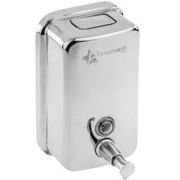 Dispensador de jabón de pared de acero inoxidable para baño cocina gimnasio oficina