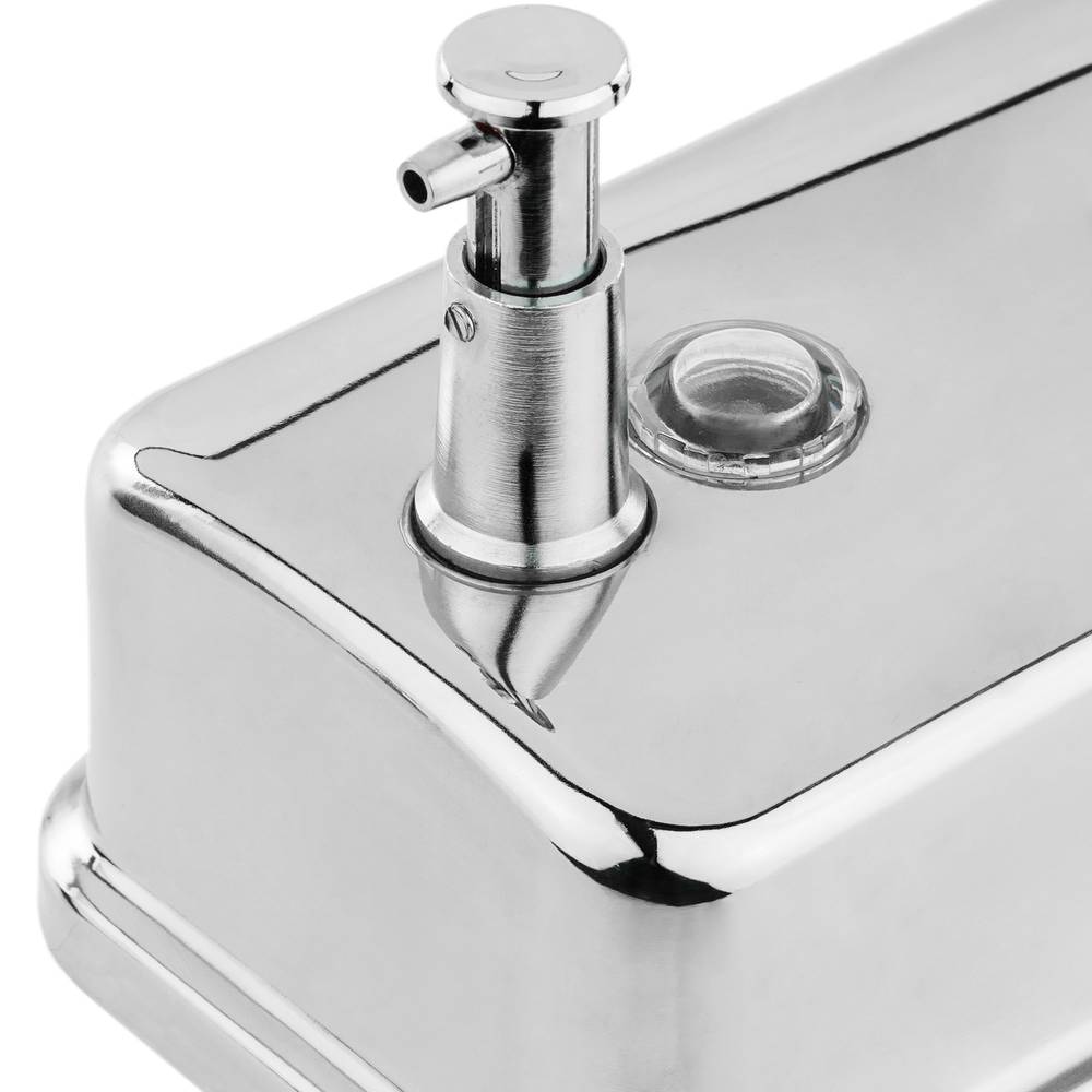 RVS zeepdispenser wandmodel 800ml