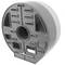 Porte-Rouleau de papier toilette en gros. Distributeur industriel blanc en rouleau 268x123x273mm