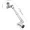 Perlator z atomizerem i przedłużaczem baterii z możliwością obrotu do 1440°, z możliwością regulacji w dwóch trybach wypływu wody do baterii kuchennych lub zlewozmywakowych