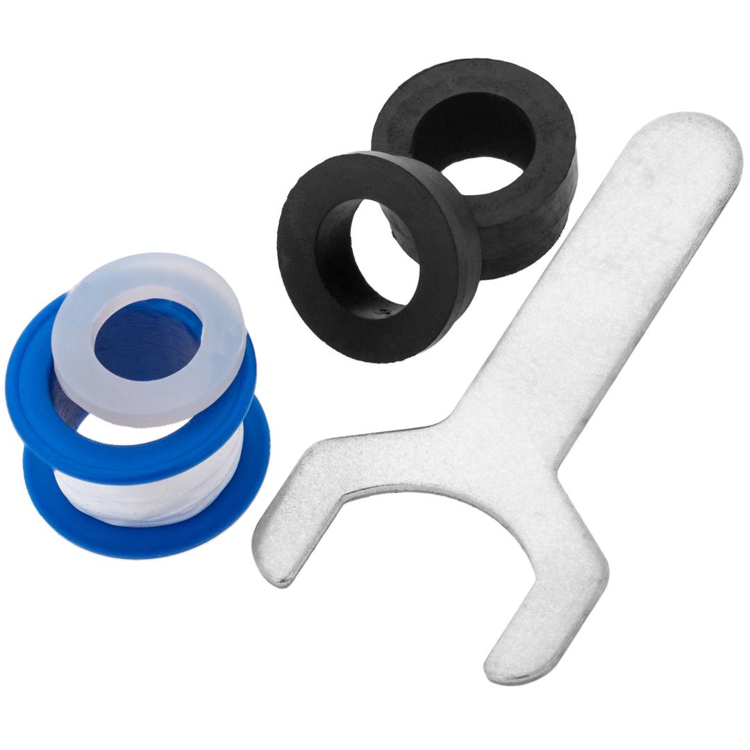 Perlator z atomizerem i przedłużaczem baterii z możliwością obrotu do 1440°, z możliwością regulacji w dwóch trybach wypływu wody do baterii kuchennych lub zlewozmywakowych