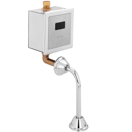 Robinet de chasse automatique infrarouge pour WC avec entrée d'eau verticale