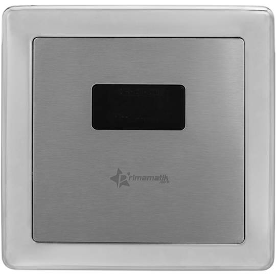 Infrared automatic flush valve for WC toilet with horizontal water inlet
