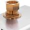 Infrared automatic flush valve for WC toilet with horizontal water inlet