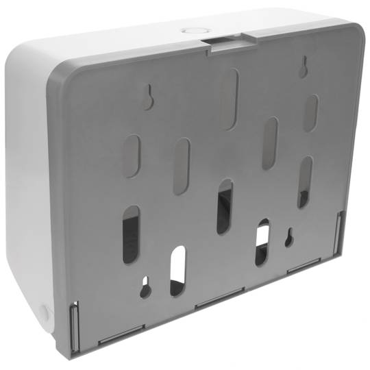 Distributeur d'essuie-mains en papier de couleur blanche 268x103x204mm