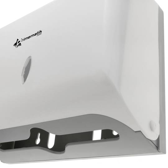 Distributeur d'essuie-mains en papier de couleur blanche 268x103x204mm
