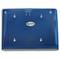 Blauwe papieren handdoek dispenser voor badkamer