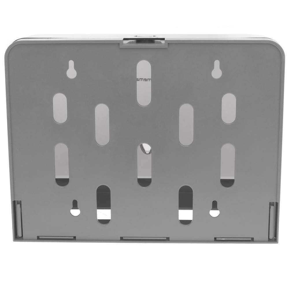 Dispensador de toallas de papel para baño en negro 268x103x204mm
