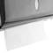 Dispensador de toallas de papel para baño en negro 268x103x204mm