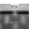Dispensador de toallas de papel para baño en negro 268x103x204mm
