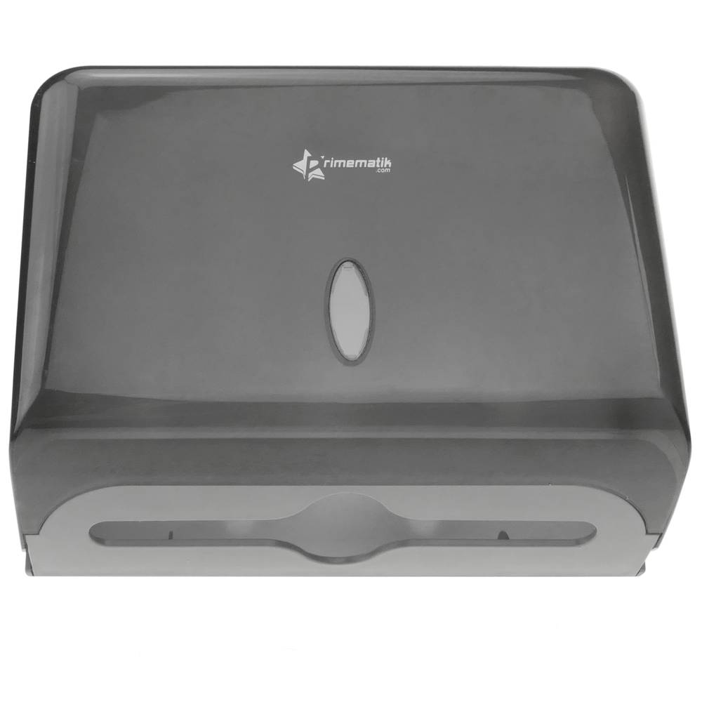 Dispensador de toallas de papel para baño en negro 268x103x204mm