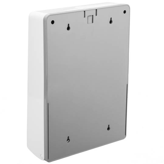 Distributeur d'essuie-mains en papier de couleur blanche 274x103x373mm