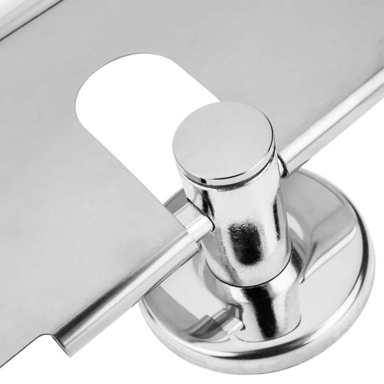 Porte-rouleau classique pour papier hygiénique avec couvercle chromé