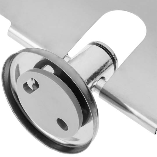 Porte-rouleau classique pour papier hygiénique avec couvercle chromé