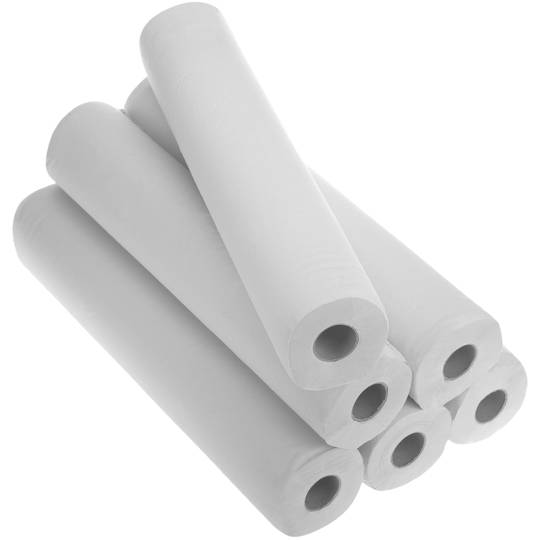 Rollo Bobina Ecológica Papel Camilla Gofrado 6 Unidades Cablematic 6332