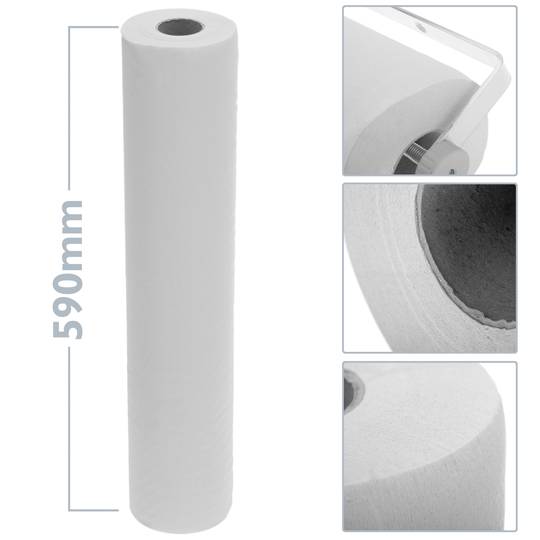 Rolo de rolo de papel para maca em relevo ecológico 6 unidades