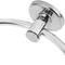 Chrome-plated bathroom towel ring