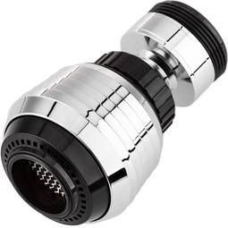 Aerador atomizador de água para torneiras de 22 mm ou 24 mm com rotação e 2 modos de fluxo
