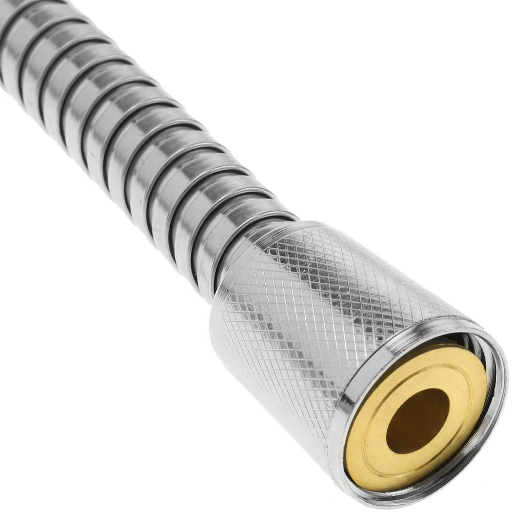 Flexible de douche en laiton chromé avec double revêtement 1,7 m