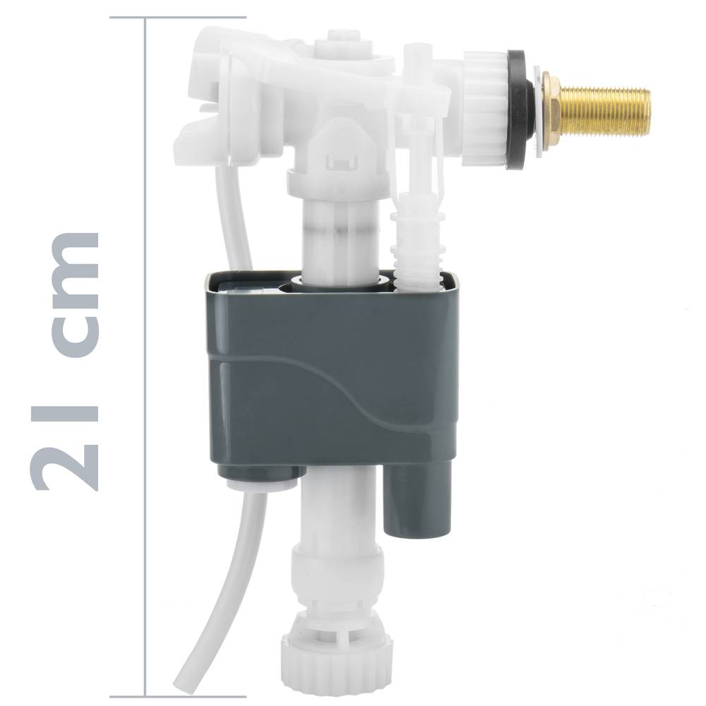 Válvula de flotador para cisterna universal con entrada vertical o lateral  3/8 - Cablematic