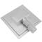 Canaleta de desagüe para ducha cuadrado 15 cm para azulejo en acero inoxidable
