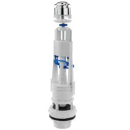 Válvula de llenado de cisterna universal para cisternas profundas y  colgantes altas con un cuerpo de flotador plano de 1.969 in; el agua se  puede
