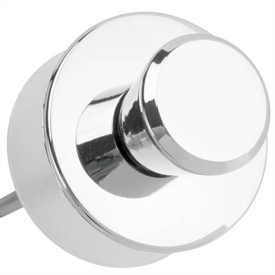 Straight WC cistern handle for low tank