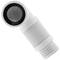 Manicotto di collegamento WC inclinato 90 ° estensibile ∅ 105mm