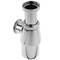 Siphon pour bouteille en laiton chromé