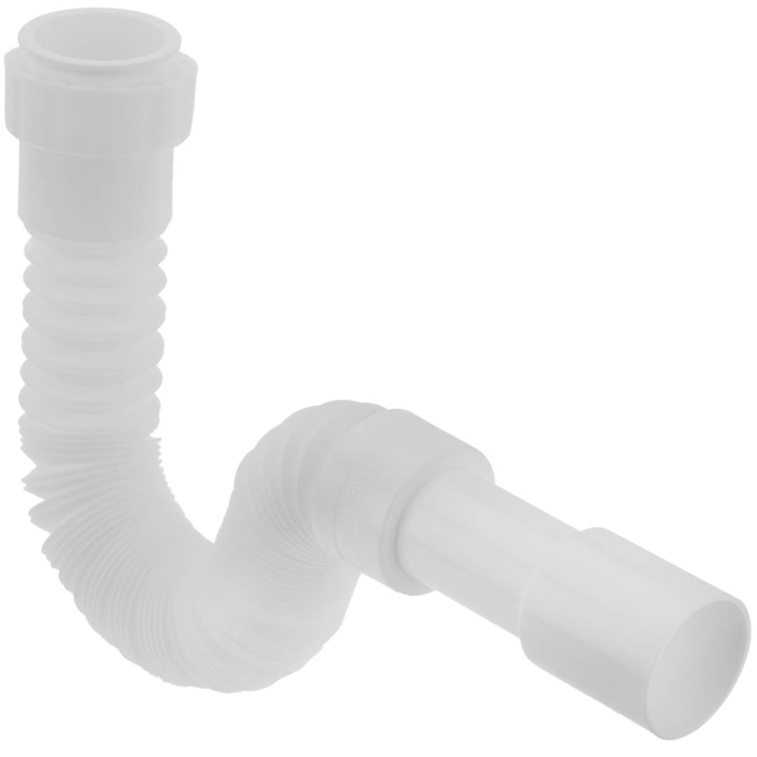Siphon tube pour baignoire, D.40 mm,polypropylene