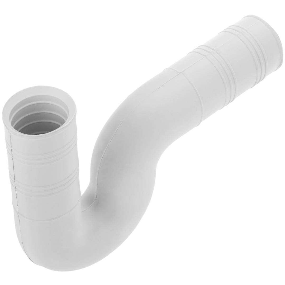 Sifón flexible abierto de 30 x 30 mm de goma - Cablematic