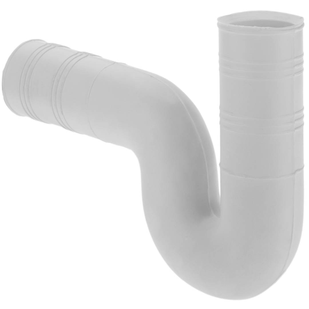 Siphonly® Bonde d'écoulement design avec siphon flexible 1 1/4 et manchon  en caoutchouc Ø 30/40/50 | Tuyau d'écoulement pour lavabo avec valve Push