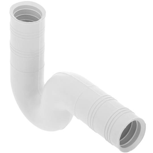 35 x 35 mm open flexible siphon rubber - Cablematic