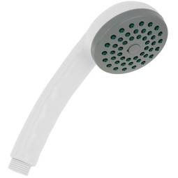 Alcachofa móvil para ducha blanco con sistema antical, ahorro de agua y 1 función