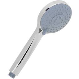 Alcachofa móvil 242mm para ducha cromado con sistema antical, ahorro de agua y 3 funciones
