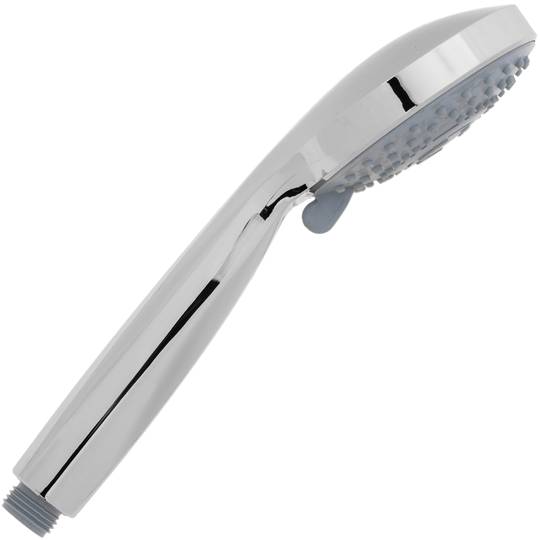 Carxofa mòbil 242mm per a dutxa cromat amb sistema anticalç, estalvi d'aigua i 3 funcions
