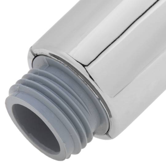 Carxofa mòbil 242mm per a dutxa cromat amb sistema anticalç, estalvi d'aigua i 3 funcions